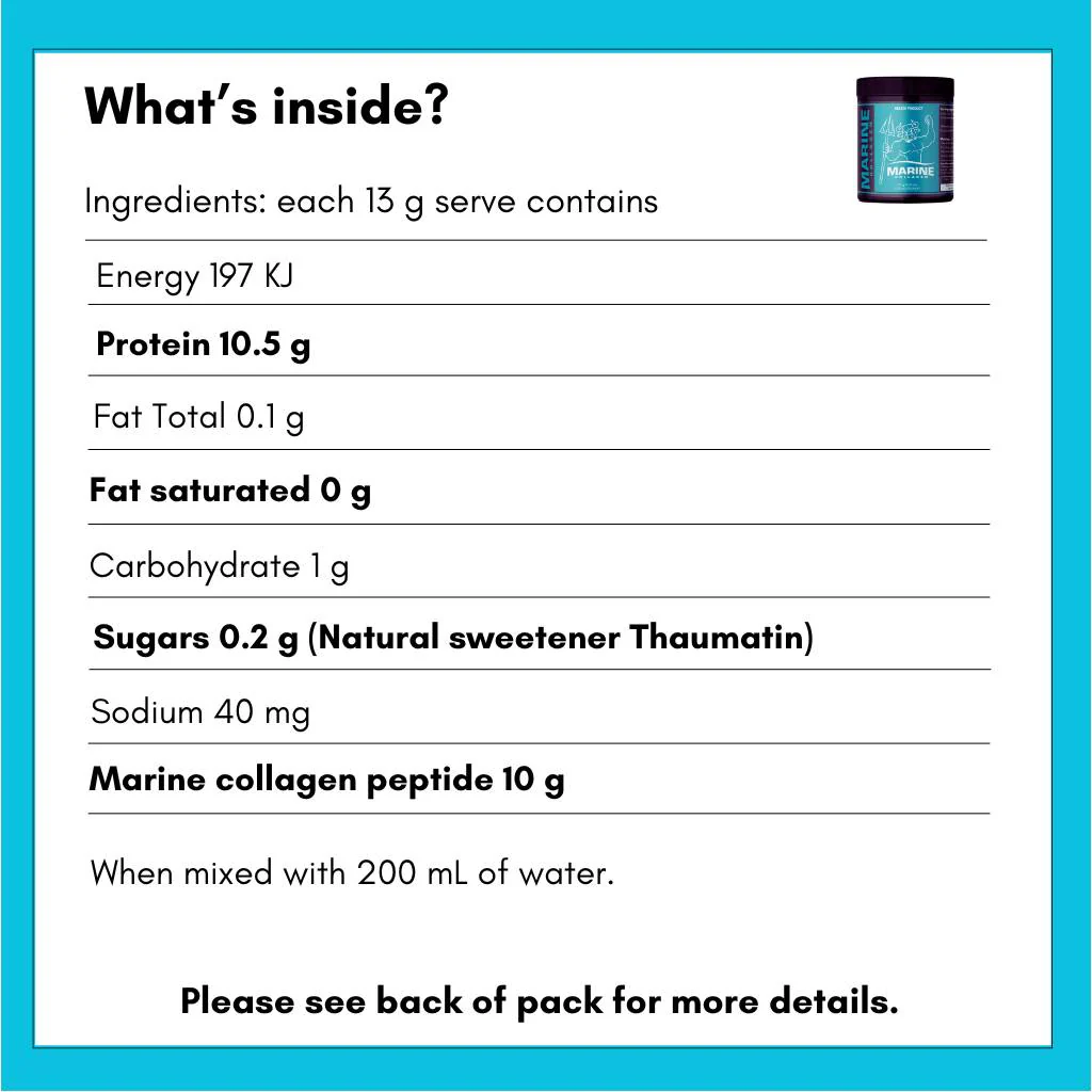 4 PACK MARINE COLLAGEN PEPTIDE (60-120) - Image 7